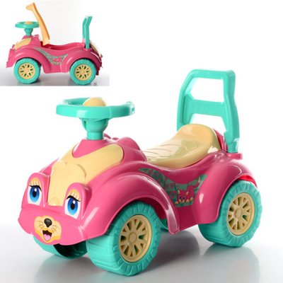 Технок 0823 - Машинка для катания розового цвета для девочек