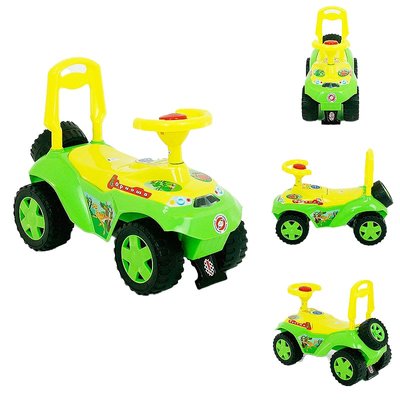 Орион 198 - Машинка для катания Ориоша (зеленый), каталка толокар детская