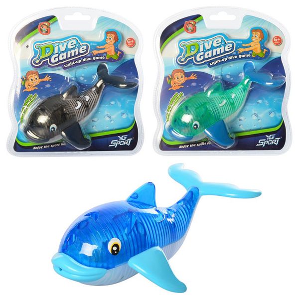 YG40S - Іграшка для ванної дельфін зі світловим ефектом, YG40S 