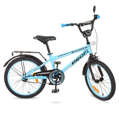 Дитячий двоколісний велосипед блакитний PROFI 20 дюймів, Forward T2074 T2074
