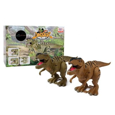 Іграшка динозавр 27 см ходить, рухає щелепою, звукові ефекти, WS 5316 WS 5316