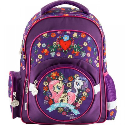 LP18-525S - Ранец (наплечник) шкільний для дівчинки - Літл Поні, фіолетовий 525 My litle pony LP18-525S Kite