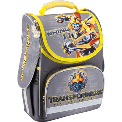 TF18-501S-1 - Ранец (рюкзак) - каркасный школьный для мальчика - Трансформеры Бамблби, 501 Transformers TF18-501S-1 Kite