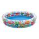 Дитячий надувний круглий басейн з рибками для дітей від 3 років, 3 кільця, 114 л 59431 фото 4