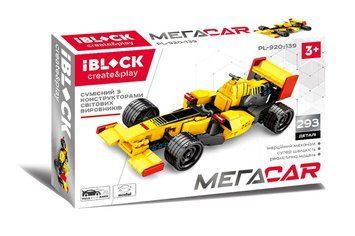 IBLOCK PL-920-139 - Конструктор автомобиль Гоночная машина на 293 деталей, Гонка Формула 1