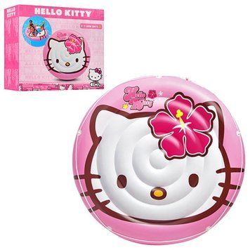 Intex 56513 - Оригинальный и необычный Плот - матрац для воды "Китти"&nbsp;Hello Kitty 137&nbsp;см, intex,&nbsp;56513