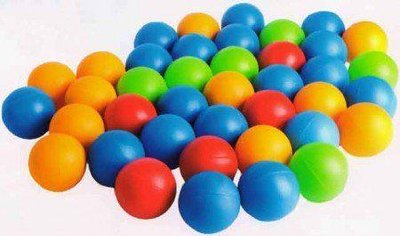 467 - Шарики ( Кульки) игровые для палаток, сухих бассейнов на 70 мм 32 штук, 467