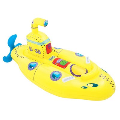 Bestway 41098 - Дитячий надувний пліт — жовтий підводний човен — 165 х 86 см, 41098