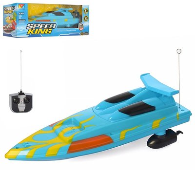 Радиоуправляемый катер для мальчиков - идеальная игрушка для гонок на воде M 1681/C202