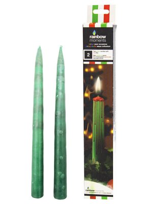 DRIP-02 - Набір свічок із кольоровими краплями, що стікають під час горіння, DRIP-02