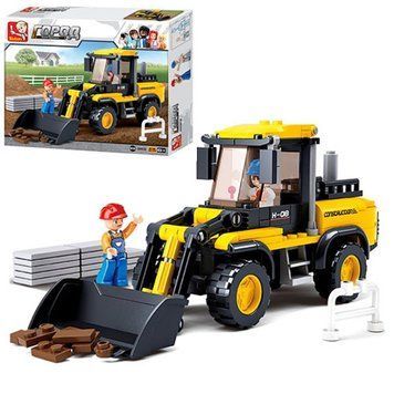Sluban M38-B0538 - Конструктор Трактор бульдозер - серия Город,&nbsp;212 детали