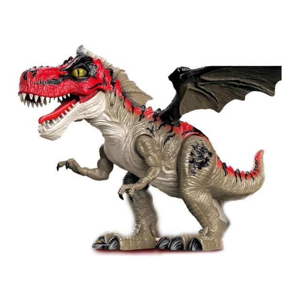 931A dino - Іграшка динозавр - дракон з крилами, ходить, ричить, звукові та світлові ефекти