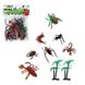 Дитячий ігровий набір фігурок тварин комахи, жуки, скорпіони, павуки 303-145 фото 1