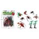 Дитячий ігровий набір фігурок тварин комахи, жуки, скорпіони, павуки 303-145 фото 2