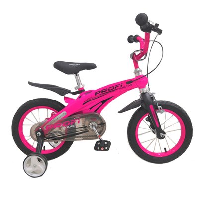 Детский двухколесный велосипед 2020 для девочки PROFI 16 дюймов малиновый Projective LMG16126 LMG16126