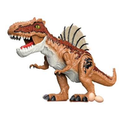 932A dino - Большой динозавр Тиранозавр ходит на батарейках, несет яйца, звуковые и световые эффекты