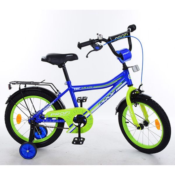 Детский двухколесный велосипед для мальчика PROFI 14 дюймов, Y14103 Top Grade Y14103