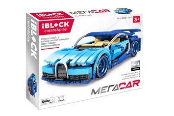 IBLOCK PL-920-146 - Конструктор автомобиль Техник&nbsp;- Гоночная спортивная машина на 641 деталей