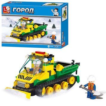 Sluban M38-B0159 - Конструктор Снегоход на 150&nbsp;деталей&nbsp;- серия Город