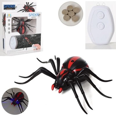 Іграшка Павук на радіокеруванні, оригінальний павучок 15 см на батарейках 1388 pauk