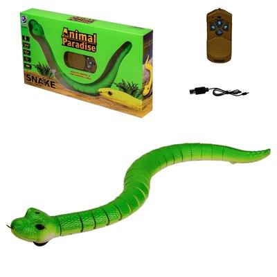 Іграшка Змія на радіокеруванні, вміє рухати язиком 1025848093 фото товару