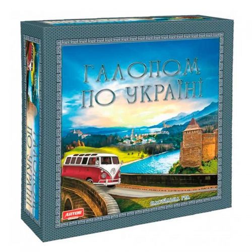MiC 21182 - Настольная игра "Галопом по Украине"