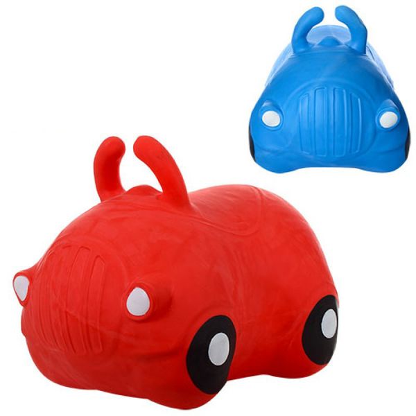 Стрибун дитячий гумовий надувний Машинка з вушками дитяча від 1 року MS 1431 653733702 фото товару