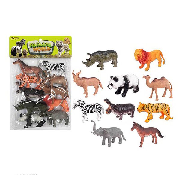 000-103C - Набір диких тварин для дітей - вивчаємо тварин дикої природи