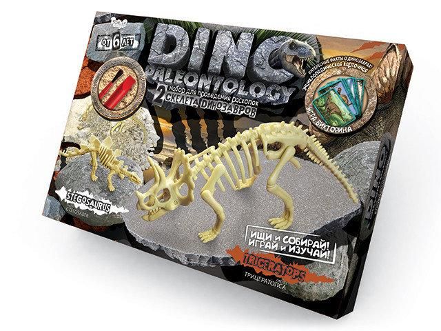 Danko Toys DP-01-01,02,02,03,04,05 - Набор DINO PALEONTOLOGY раскопки динозавров 5 разных наборов, произ. Украина DP-01-01,02,02,03,04,05