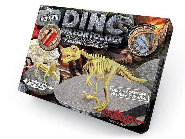 Danko Toys DP-01-01,02,02,03,04,05 - Набор DINO PALEONTOLOGY раскопки динозавров 5 разных наборов, произ. Украина DP-01-01,02,02,03,04,05