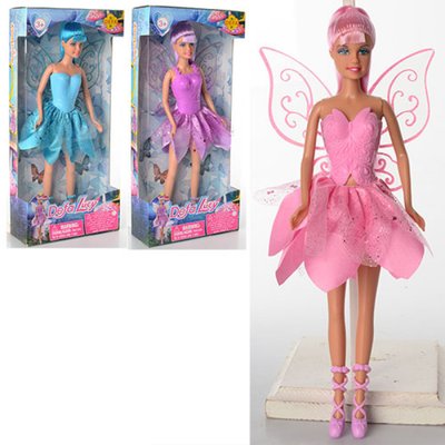 Defa 8324 - Лялька фея, лялька з крилами фея, 3 різновиди