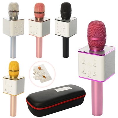 Q7 - Детский Bluetooth микрофон (беспроводной) для караоке и просто пения (беспроводной) для караоке и просто пения