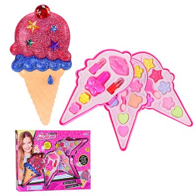 V82890A - Детская безопасная косметика в шкатулочке мороженое, мейк ап для девочки