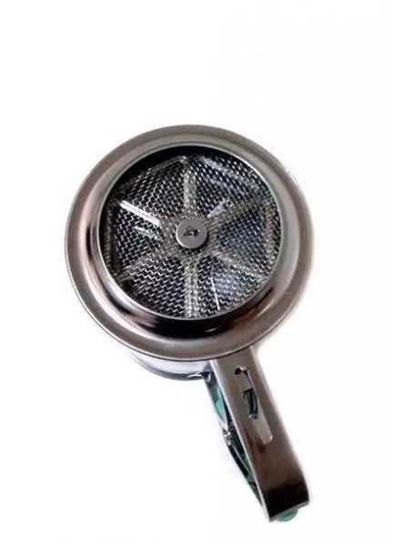 Stenson R16433, R92396, R16434 - Кружка сито для просеивания муки большая 13 х 9 см, с двойным просеиванием