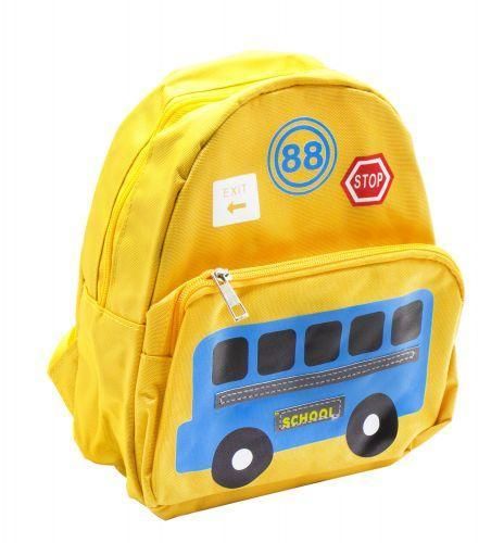 2215 - Дитячий рюкзак Шкільний Автобус, рюкзак для малюків садка і прогулянок, різні кольори.