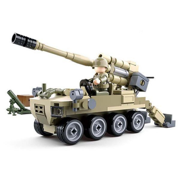 Sluban M38-B0751 - Конструктор Военный зенитная передвижная установка&nbsp;на 159 деталей