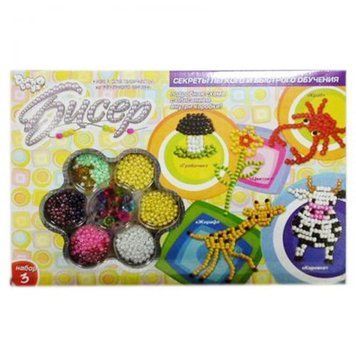Dankotoys Б6-1,Б6-2,Б6- - Набір для творчості "Бісер", Б6-3