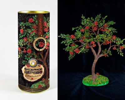Danko Toys ДТ-ОО-09-38 - Набор для творчества Бисерное дерево своими руками, микс видов, Украина