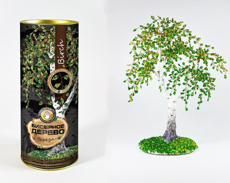 Набор для творчества Бисерное дерево своими руками, микс видов, Украина ДТ-ОО-09-38
