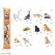 Детский игровой набор мини фигурки домашние животные - котики и собачки 10 штук E095-7 фото 2
