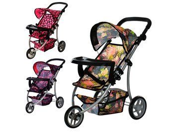 Melogo 9377 B-T - Коляска для ляльки прогулянкова, кошик, регулюється ручка