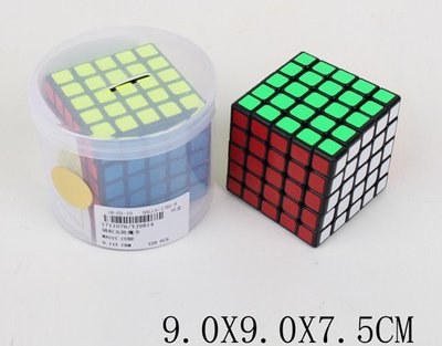 Головоломка Кубик Рубіка 5 х 5 у тубусі. rubik55