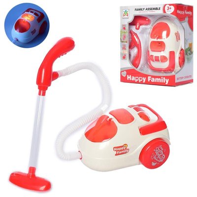 Детский Пылесос 18 см - игровой набор для уборки, звук, свет, шарики LS820K30