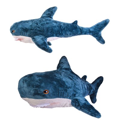 akula_100 - М'яка іграшка велика Акула 100 см, м'які іграшки морські тварини.