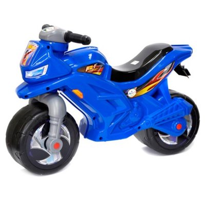 Мотоцикл для катання Оріончик (синій колір), толокар — каталка дитяча 501