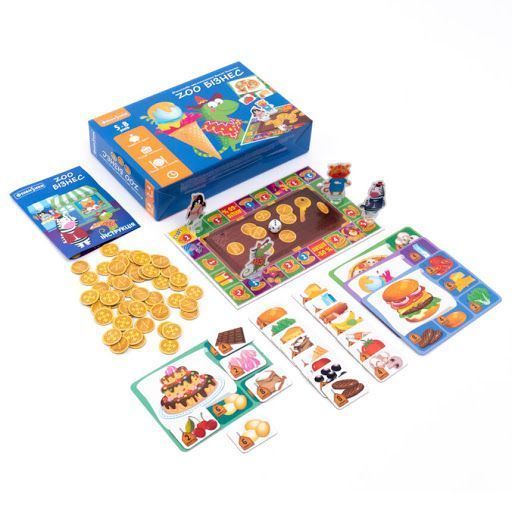 Vladi Toys VT2312-05 - Дитяча настільна гра "Зообізнес" - економічна стратегія для дітей 5-8 років