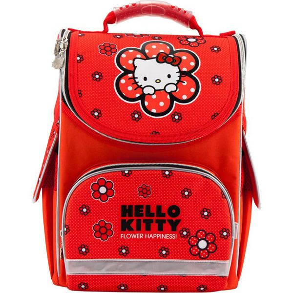 HK18-501S-2 - Ранець (рюкзак) — каркасний шкільний для дівчинки — Хелоу Кітті, 501 Hello Kitty HK18-501S-2 Kite