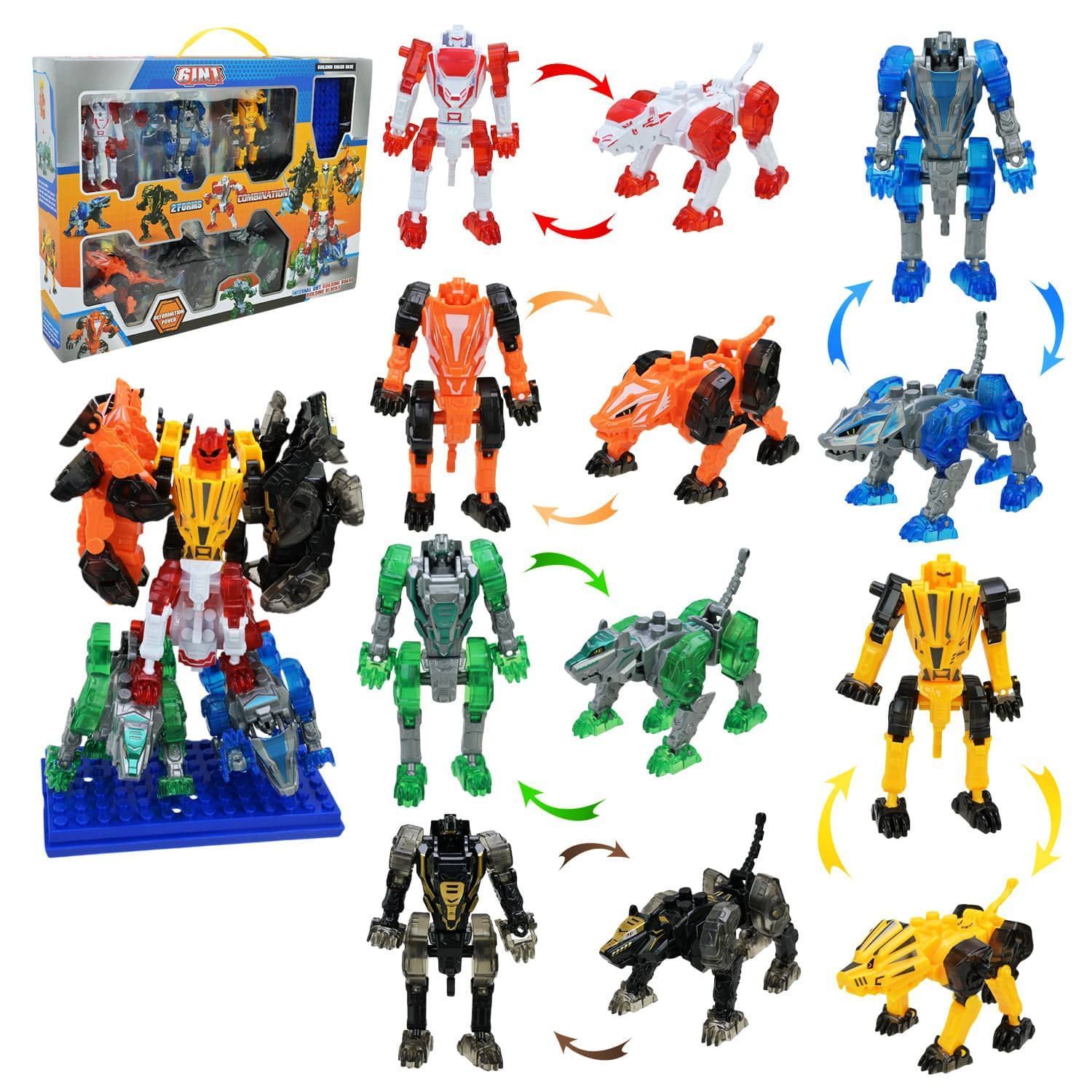 warbotrons 6体セット transformer-tvaryna-robot-