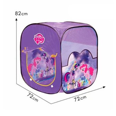 Намет дитячий ігровий куб за мотивами мультфільму Літл Поні My little pony, розмір 72-72-82 см, M 5774 M 5774