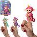 Фігурка Мавпочка (мапочка) Fingerlings на палець інтерактивна 12 см 708 FNG, 3 кольори, на аркуші, 15-22,5-7 см 708 фото 1